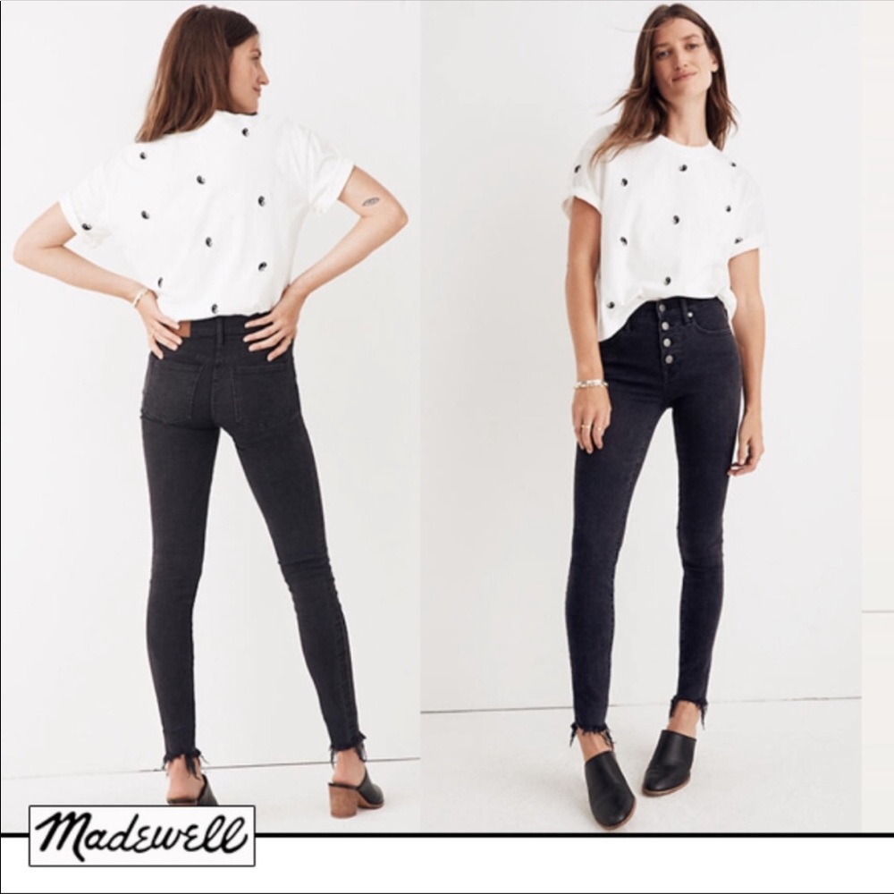 Madewell Black Berkeley Jeans